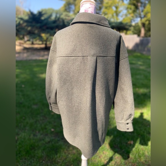 Zara oversized wool shacket | Shirt jacket | New without tags - Picture 9 of 10